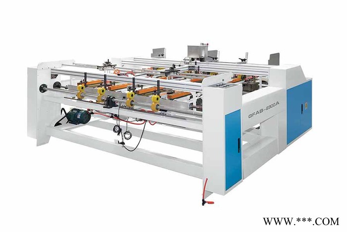 双片糊箱机2300A、自动糊箱机，压合式糊箱机，自动打包机，佛山广方机械质量保证  实用性强图3