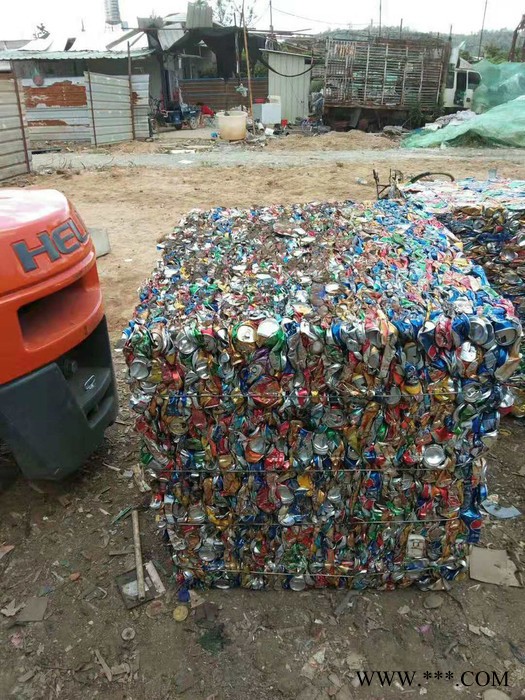 鸿威HW-160 废金属打包机 废品厂废品废料易拉罐压块机 废纸编织袋废铁皮液压打包机图4