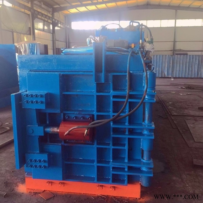 嘉和JH-40加工定制固定式双缸侧翻液压打包机小型废纸废金属打包机图2
