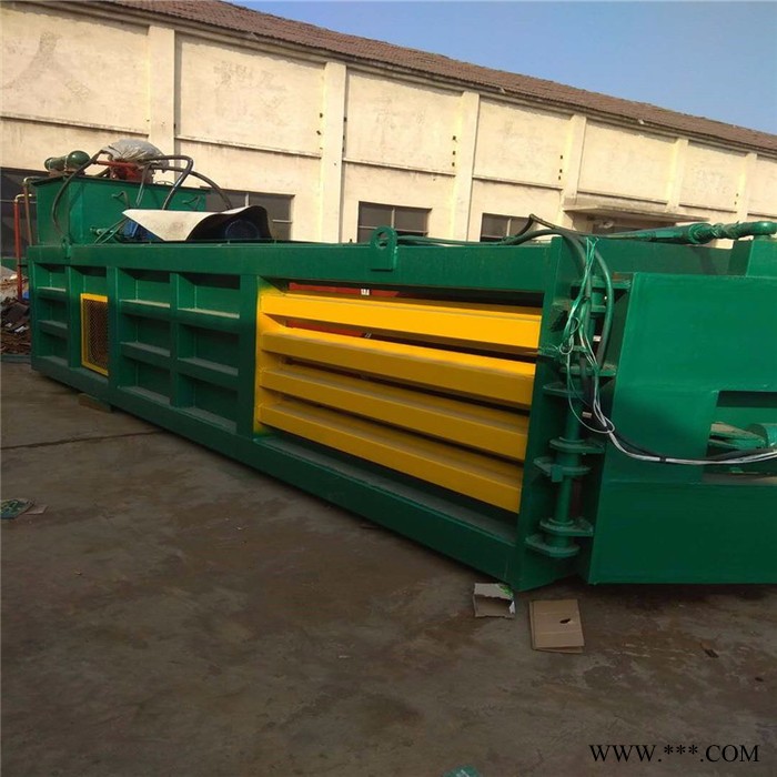 供应全自动液压打包机 新型稻草打包机 卧式秸秆打包机厂家图4