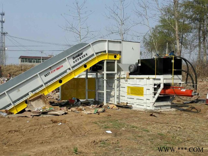 金利来   半自动废纸打包机   价格优惠  打包机批发  废纸打包机厂家 打包机厂家图2