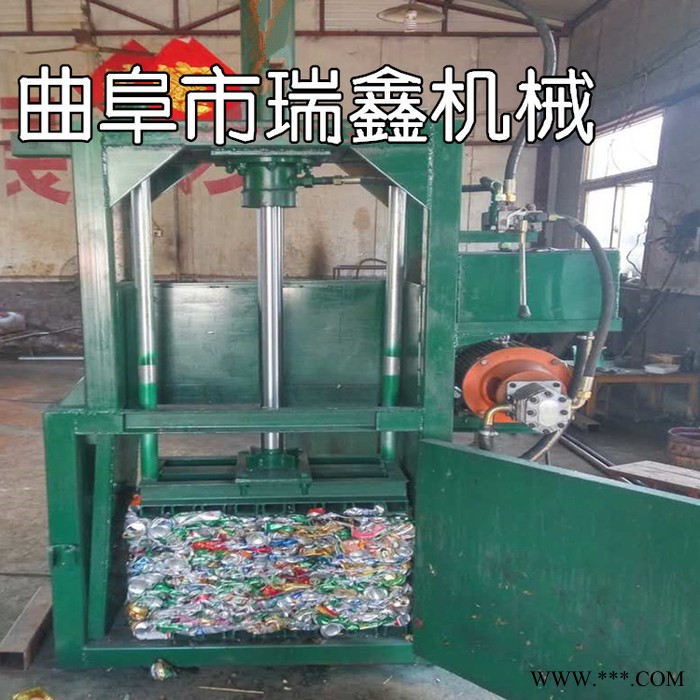 瑞鑫rx-dbj矿泉水瓶打包机 20吨废纸打包机 半自动金属打包机图4