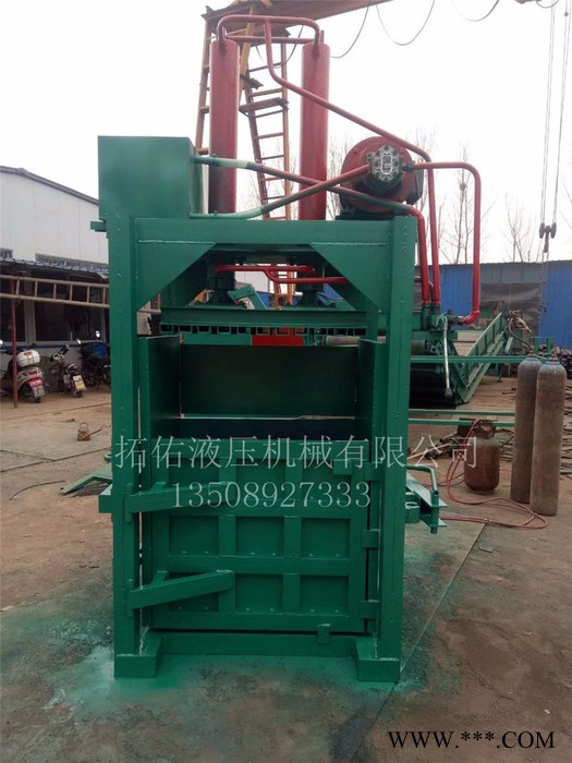 拓佑ZYD-40 塑料袋液压打包机 塑料打包机 打包机厂家图2