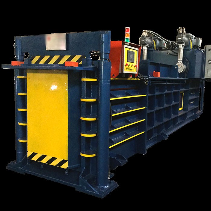 塑料卧式半自动打包机 昌晓机械设备 120T液压打包机 垃圾打包机图4