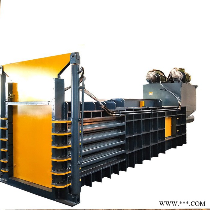 塑料卧式半自动打包机 昌晓机械设备 120T液压打包机 垃圾打包机图2