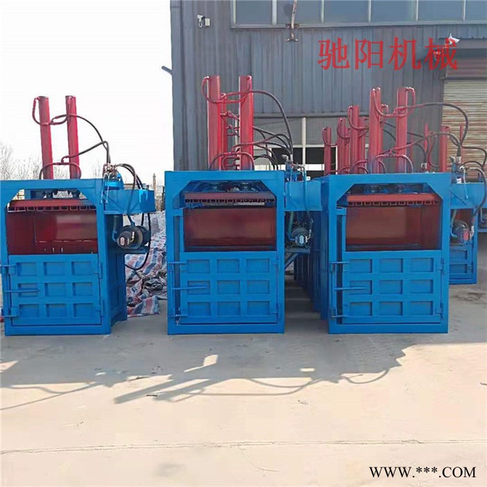 驰阳牌CY-30甜叶菊打包机 废纸液压打包机压块机 海绵下脚料打包机图4