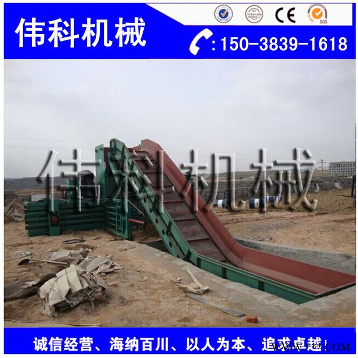 120型全自动打包机 可针对废纸、秸秆金属压缩打包成型 全自动液压废纸打包机 **图5