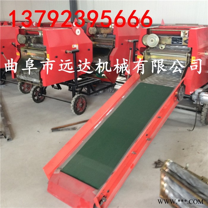 青贮秸秆打捆包膜机 全自动青储打包机 鲜饲料打包机图3