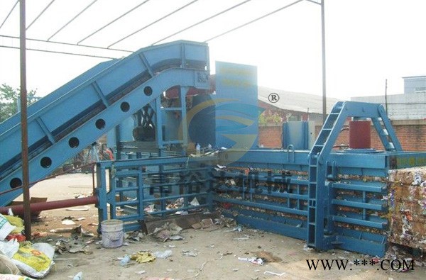 富裕达FYD半自动秸秆打包机，物品打包机立式打包机图2