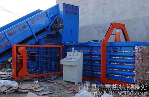 四川卧式液压废纸打包机厂家 宁津广富机械定制废料打包机 品**图2