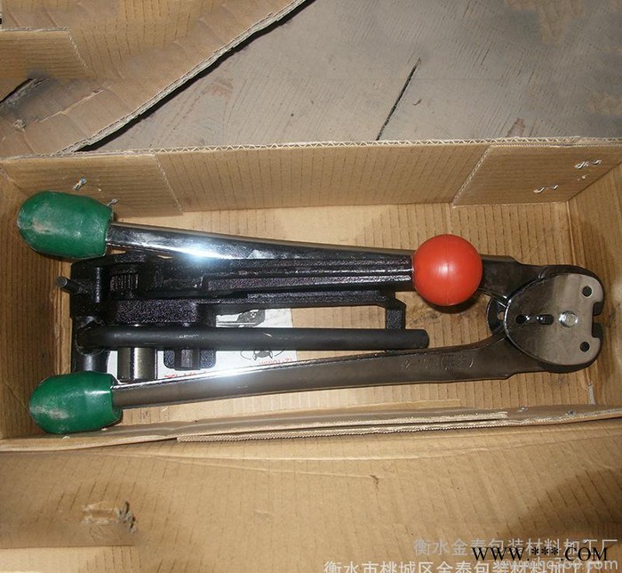 黑猫手动pp带打包机 铁皮打包机 12-16m手掀式铁皮打包机图3