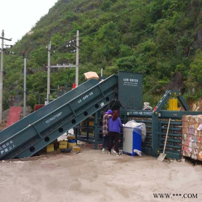 德州废纸打包机厂家 液压废纸打包机 多功能废纸打捆机图4