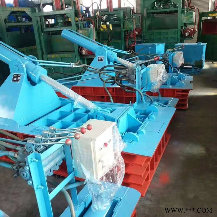 山东曲阜**金属打包机 钢筋压块机 铝合金压块机图7