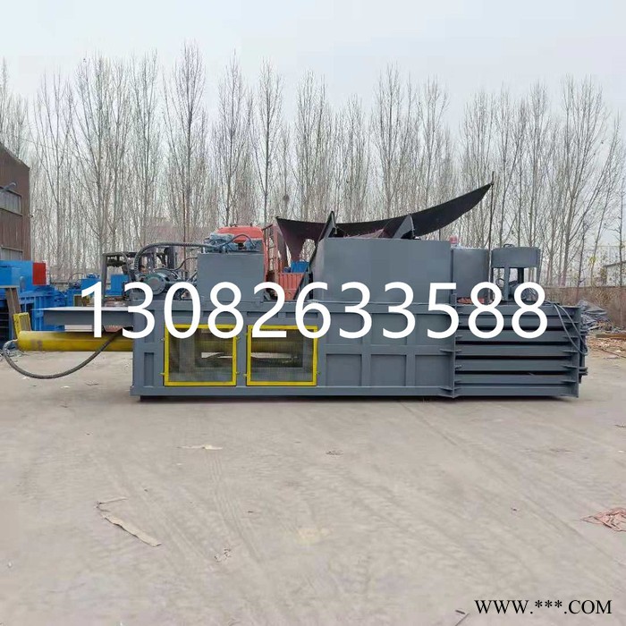 120吨卧式液压打包机废纸箱压缩打包机图3