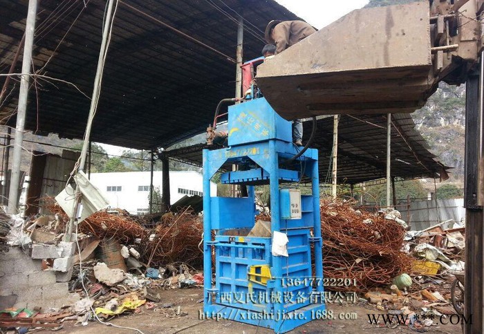 铁桶打包机 冰箱壳打包机  铝盖打包机.汽车油箱打包机/YD-60T图3