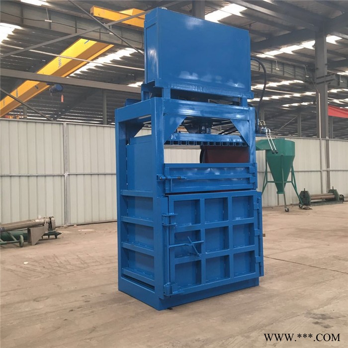 山东优选20吨单缸液压立式打包机压块机小型废纸废品打包机金属压块机秸秆压扁机**图3