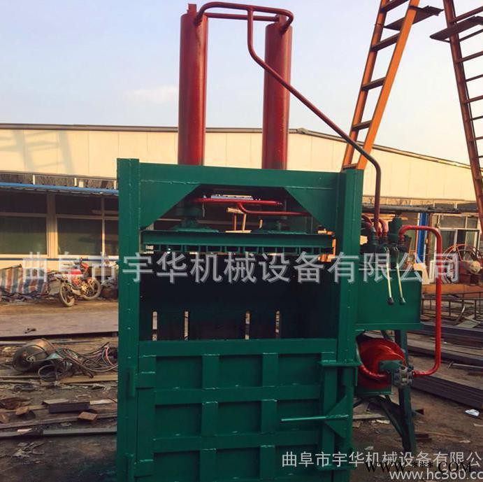 ****立式废纸液压打包机 全自动卧式打包机 秸秆干草压块机 青贮黄贮图4