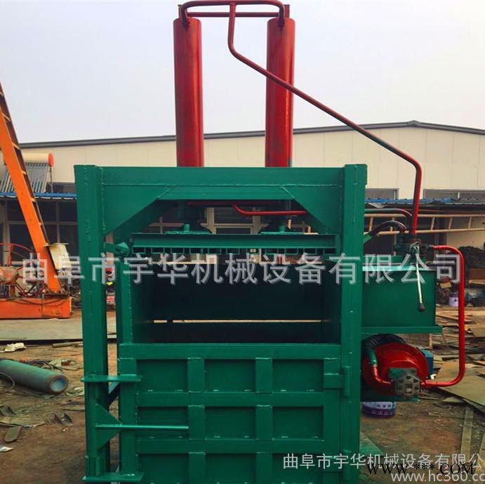 ****立式废纸液压打包机 全自动卧式打包机 秸秆干草压块机 青贮黄贮图2