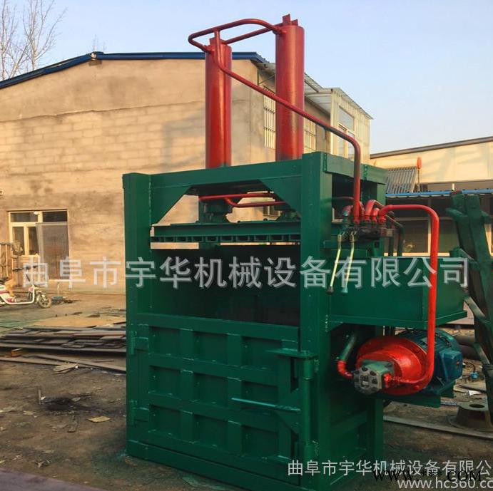 ****立式废纸液压打包机 全自动卧式打包机 秸秆干草压块机 青贮黄贮图3