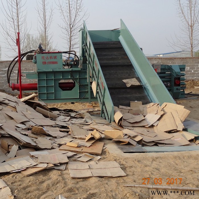 贵州废纸打包机价格 宁津广富WDF-180废纸打包机直销图5