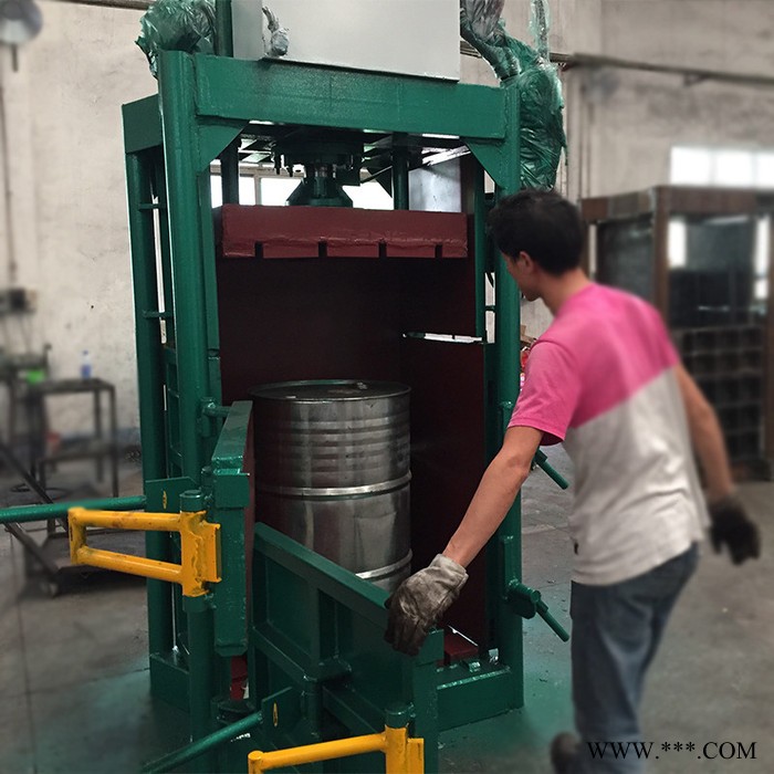 昌晓供应立式液压打包机 小型废纸液压打包机 液压矿泉水铁屑打包机图3