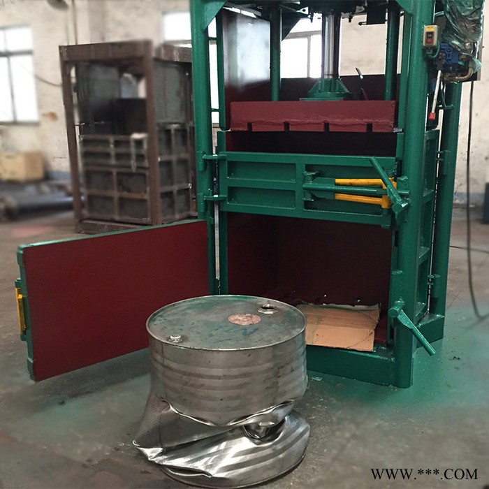 昌晓供应立式液压打包机 小型废纸液压打包机 液压矿泉水铁屑打包机图2