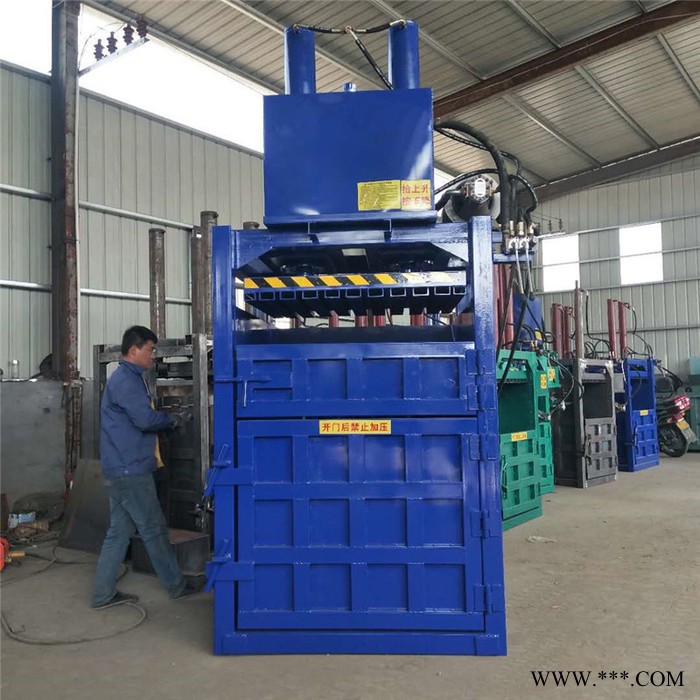 恒锐80吨立式打包机 全自动液压打包机 打捆机压块机厂家图2