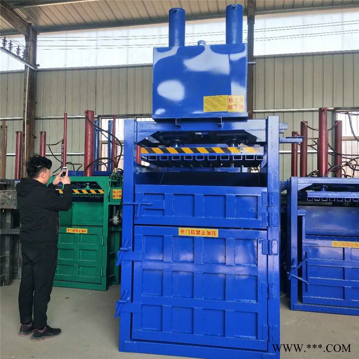 恒锐80吨立式打包机 全自动液压打包机 打捆机压块机厂家图5