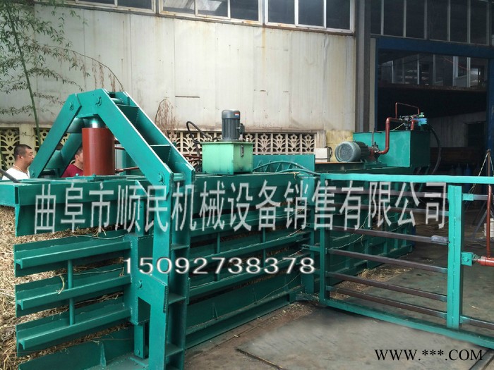 山东曲阜 “顺民”牌液压打包机山东打包机全自动打包机棉花打包机图3