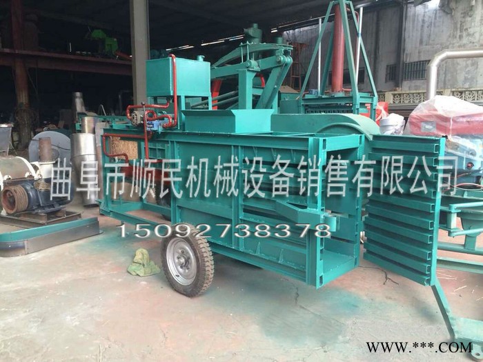 山东曲阜 “顺民”牌液压打包机山东打包机全自动打包机棉花打包机图4