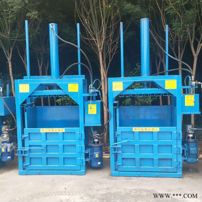 浙江义乌玩具厂短绒压缩打包机洗衣液桶塑料瓶压缩打包机价格低图5