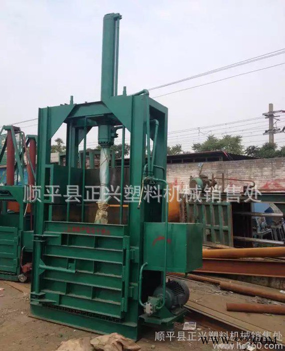 180型立式单缸液压打包机、压大棚布专用打包机图2