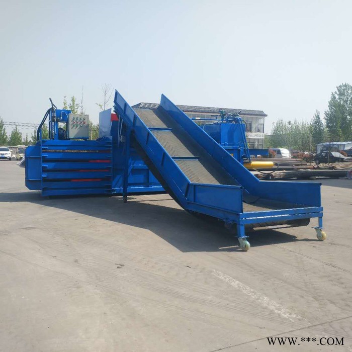 塑料瓶液压打包机100吨卧式棉花液压打包机图3