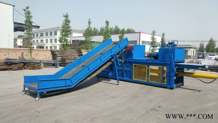 塑料瓶液压打包机100吨卧式棉花液压打包机图4