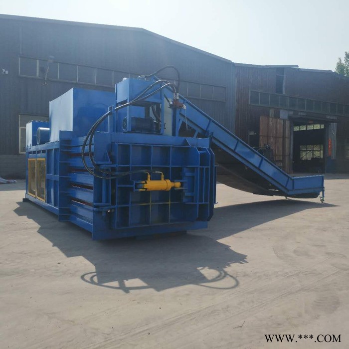 塑料瓶液压打包机100吨卧式棉花液压打包机图6