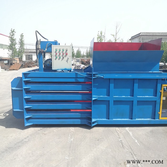 塑料瓶液压打包机100吨卧式棉花液压打包机图2