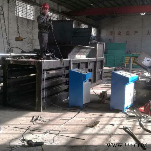 巩义新阳机械XY-160DY 废纸打包机图3