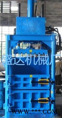 液压打包机棉花废纸稻草打包机立式液压打包机滕州盛达