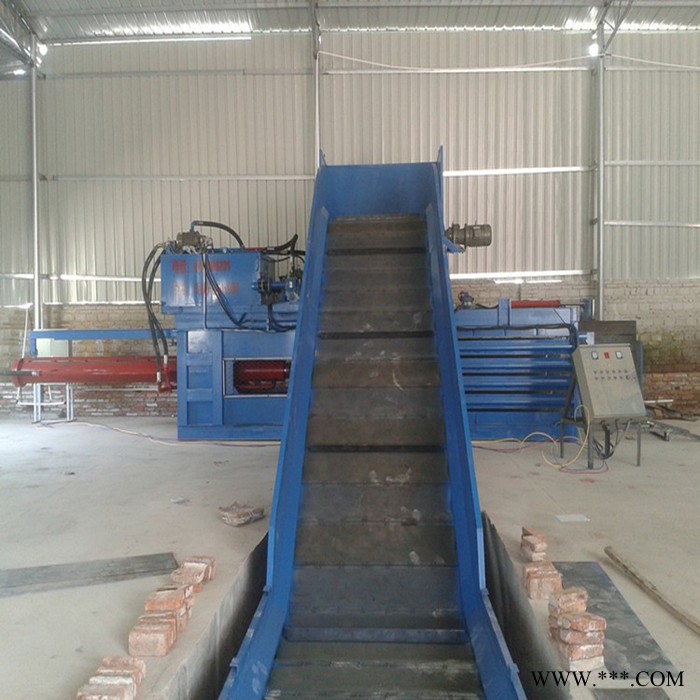 东北卧式秸秆液压打捆机废纸打包机图4