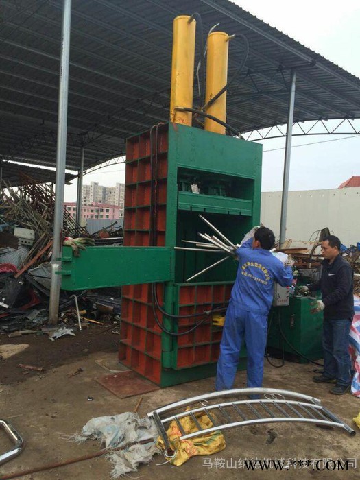 Y82-160T铝合金打包机 秸秆打包机 薄铁皮压缩打包机图2