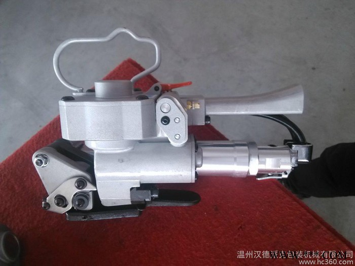 供应气动打包机气动手动电动塑钢铁皮PP打包机图3