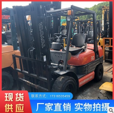 厂家现货二手八成新丰田6F 3吨叉车 三门架升高4.5米 自动挡图3