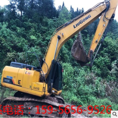 柳工920E二手挖掘机 国产柳工徐工922E新款二手挖机价格低包配送