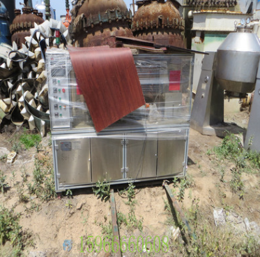 二手设备包装设备包装机AXIN-2005型可调试透明膜三维包装机图2