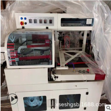 处理二手L型封切机 450L型封切机 边封机 二手自动套膜机 塑封机图2