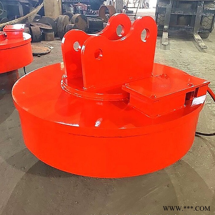 起重电磁铁 废钢起重电磁铁吸盘 鑫运行车用吸废钢起重电磁铁吸盘图2