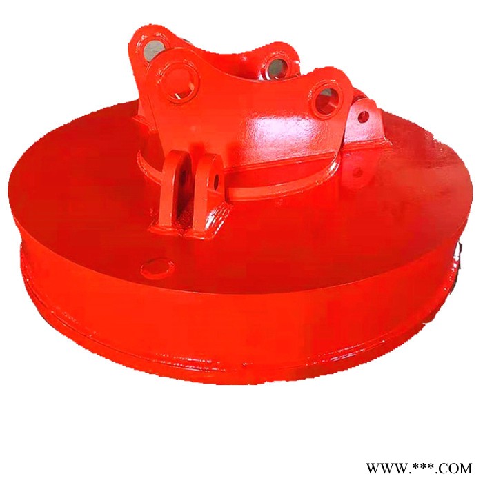 鑫运 90cm起重废铁吸盘 金属起重电磁铁吸盘 价格好图4