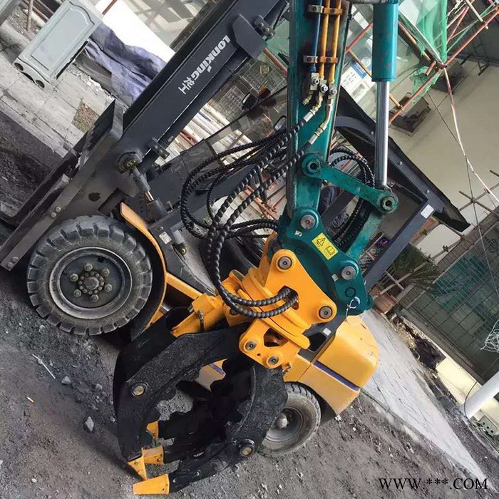 品类齐全抓木器  SH220抓木器  双缸抓木器抓废铁散料抓木器抓钢材抓木器图5