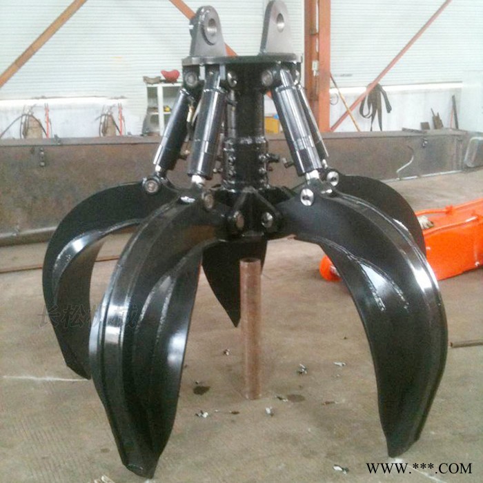 抓废钢废铁莲花抓五瓣莲花抓摇摆莲花抓 SH220莲花抓 机械莲花抓图4