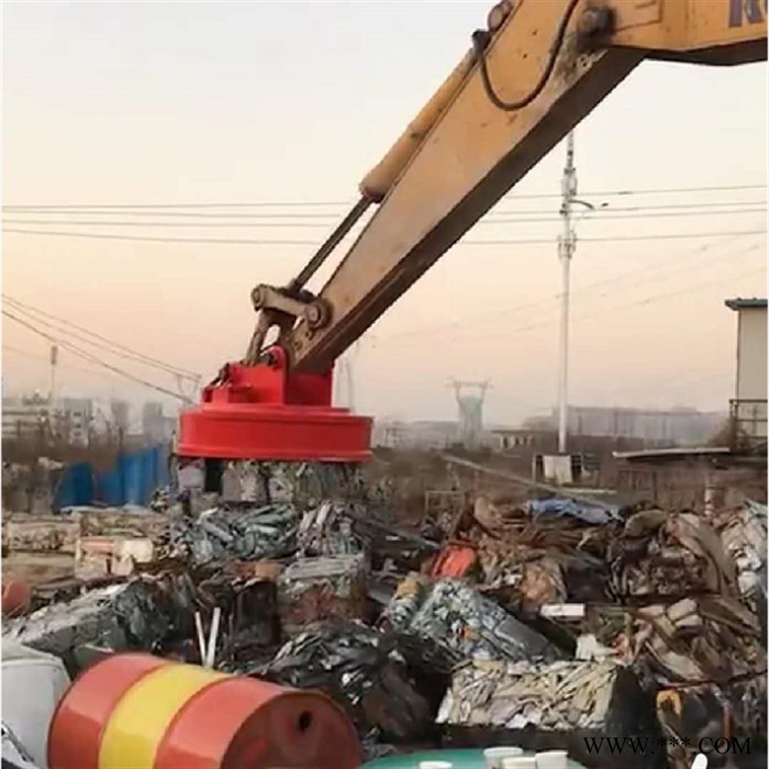 MW5-80L起重电磁铁 鑫运强磁起重废钢电磁铁 厂家现货 起重磁铁盘图4